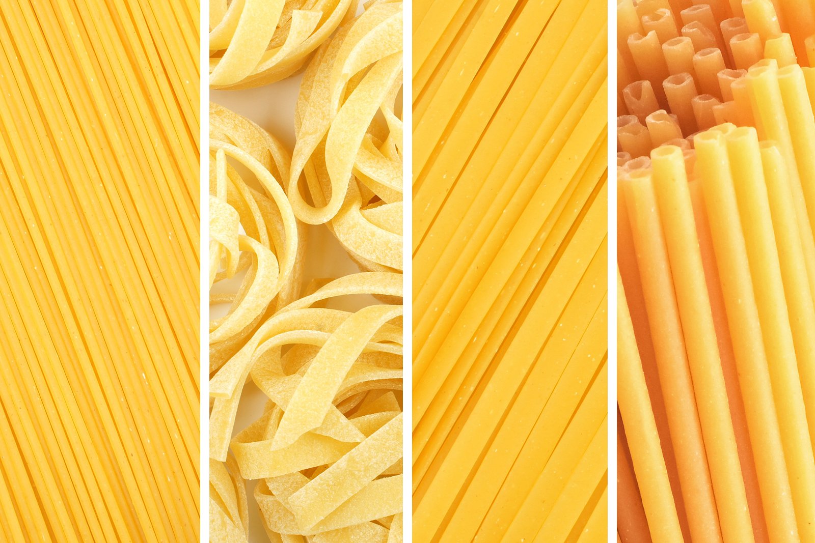 Let’s Talk About Pasta Spaghetti, Linguine, Fettuccine & Bucatini